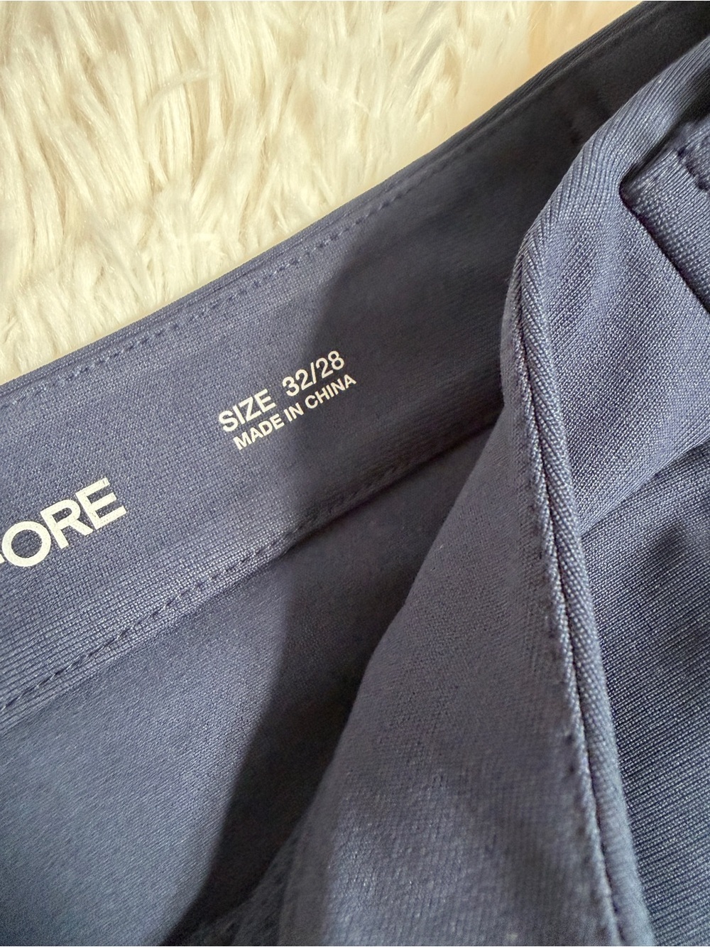 G/Fore Men's Tech Tab 4 Way Stretch Golf Pants Trouser Navy Blue 32x28 G4MS23B91 - Picture 7 of 12